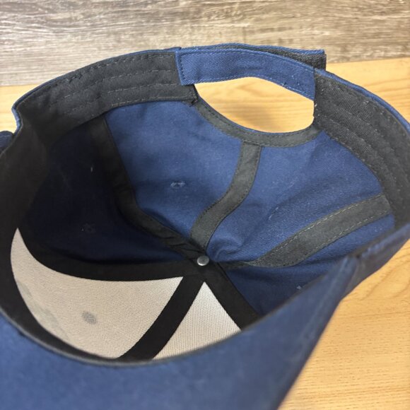 Minnesota Timberwolves Hat Strap Back Blue White NBA Basketball Junior Wolves - Picture 8 of 9